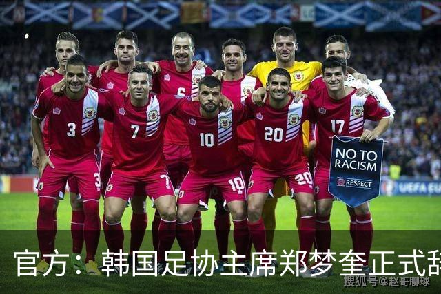 官方：韩国足协主席郑梦奎正式辞职，结束13年零5个月任期